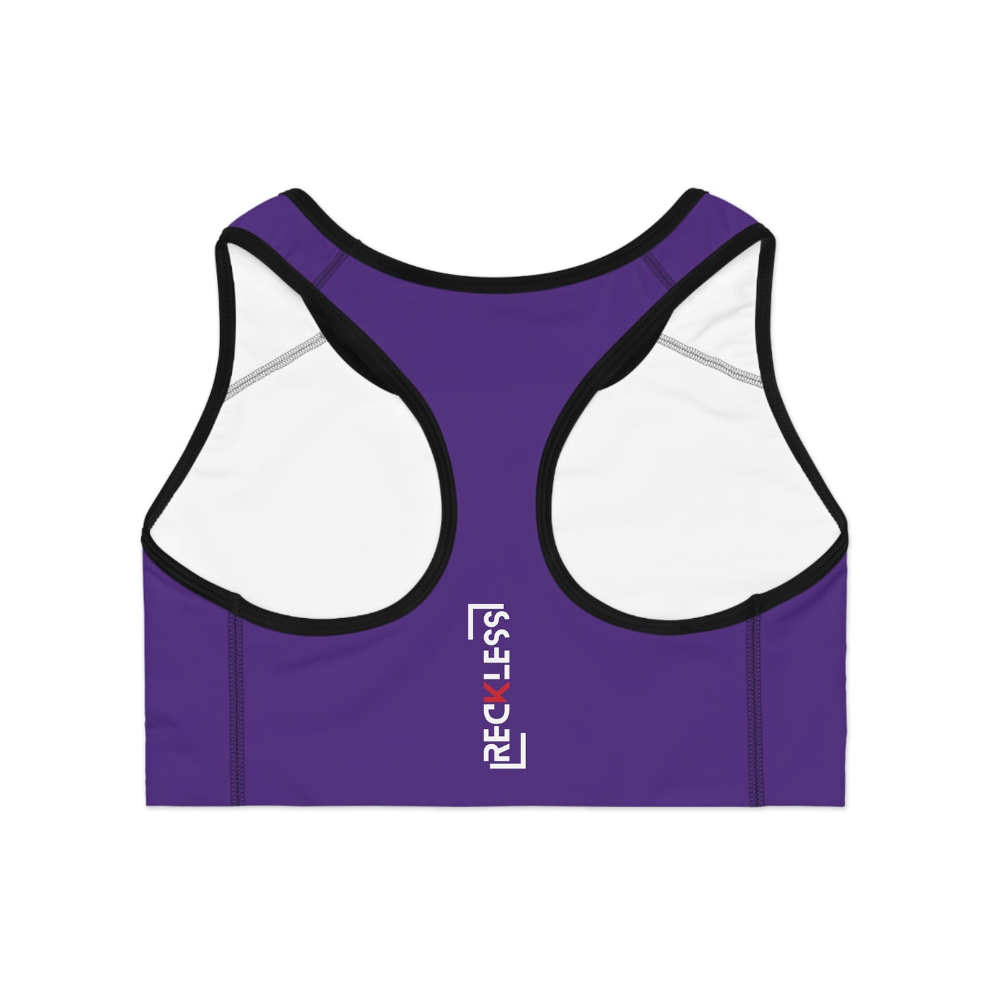 RECKLESS - PURPLE Sports Bra