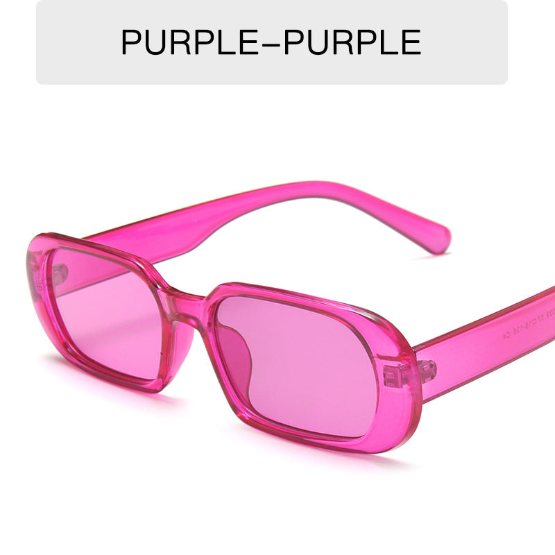 Retro Small Frame Sunglasses Female