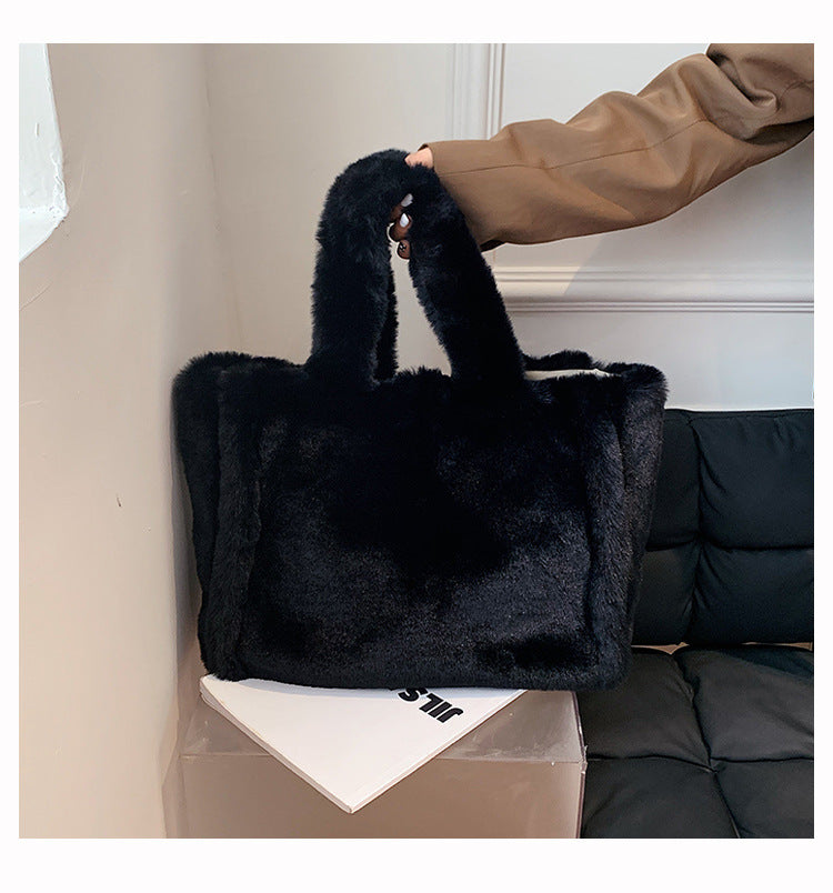 Winter Plush Handbag