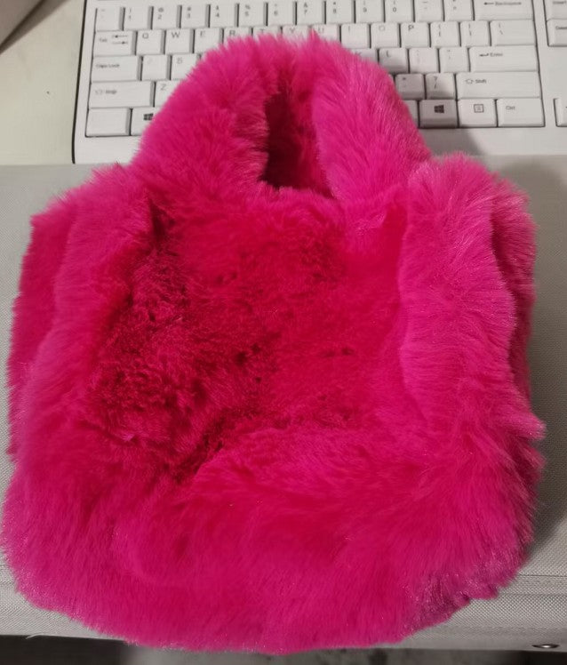 Winter Plush Handbag