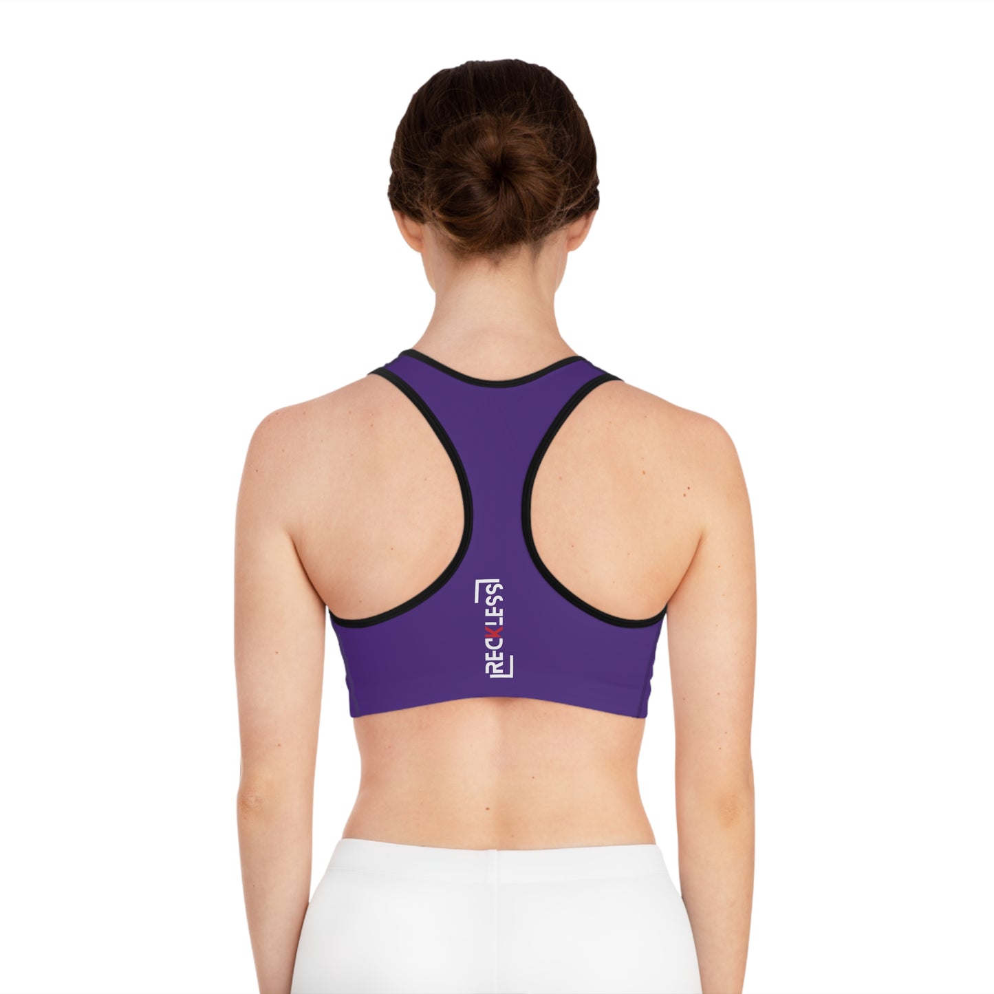 RECKLESS - PURPLE Sports Bra