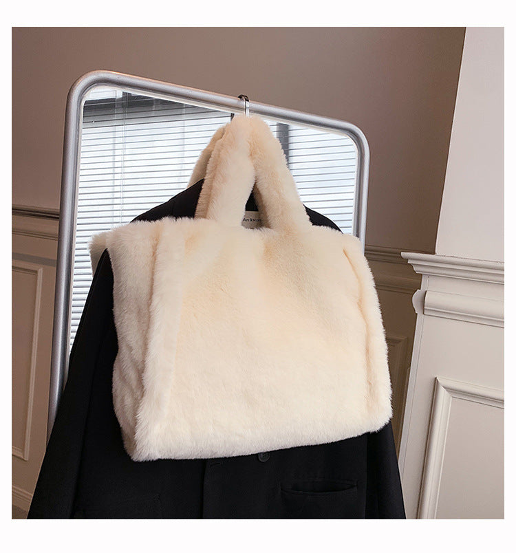 Winter Plush Handbag