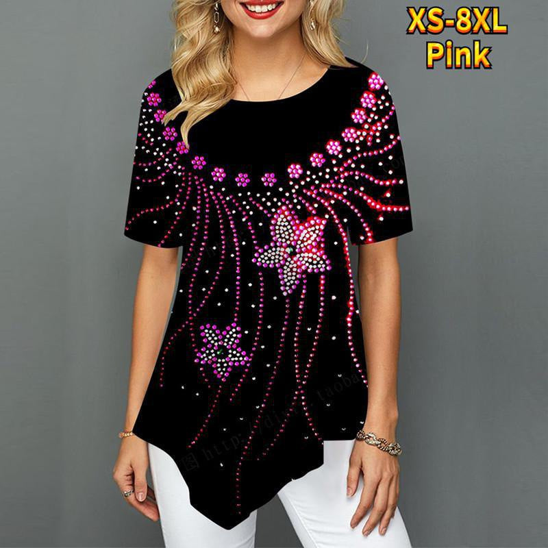 Printed Shirt Loose Fit Plus size