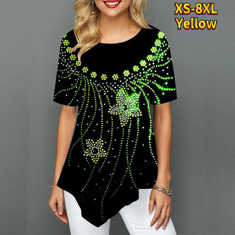 Printed Shirt Loose Fit Plus size