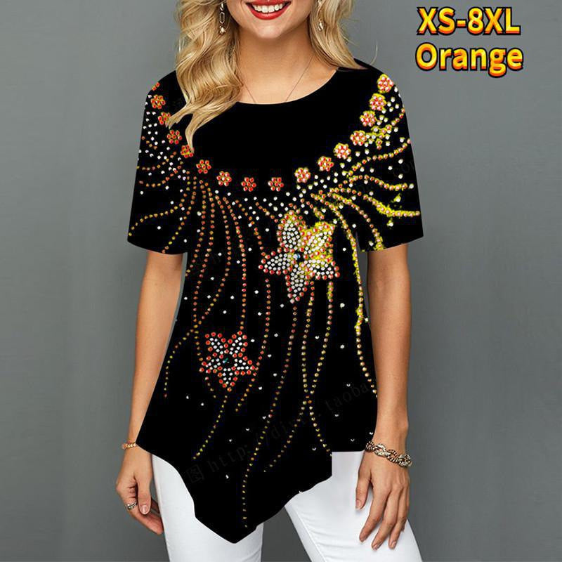 Printed Shirt Loose Fit Plus size