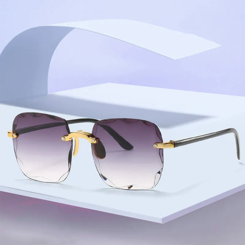 New Rimless Women's Sunglasses